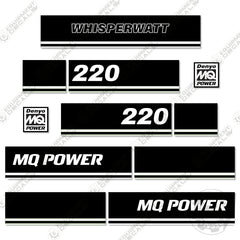 Generators – Equipment Decals